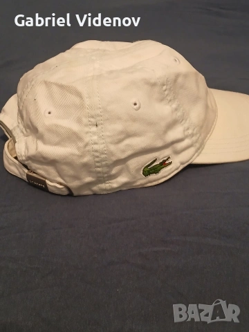 Лятна шапка Lacoste., снимка 3 - Шапки - 55265615