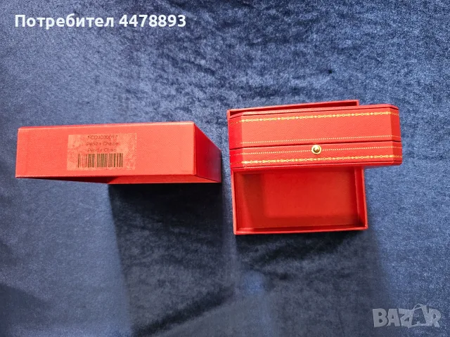 Cartier кутия за колие. , снимка 3 - Колиета, медальони, синджири - 55651169