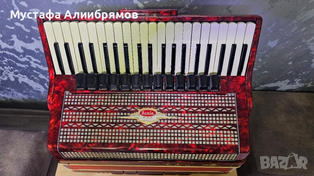 SCALA D'ORO Акустичен 120 баса, снимка 4 - Акордеони - 54756136