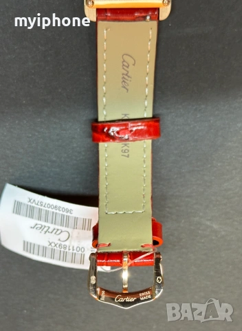 Луксозен дамски часовник Cartier, снимка 13 - Дамски - 49364233