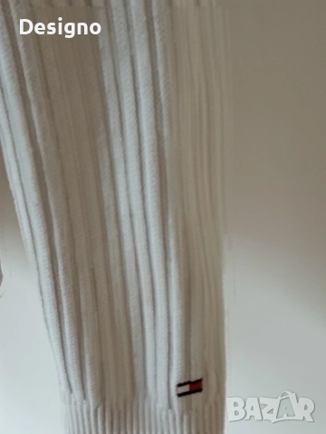 Оригинален памучен пуловер Tommy Hilfiger, снимка 6 - Пуловери - 53742869