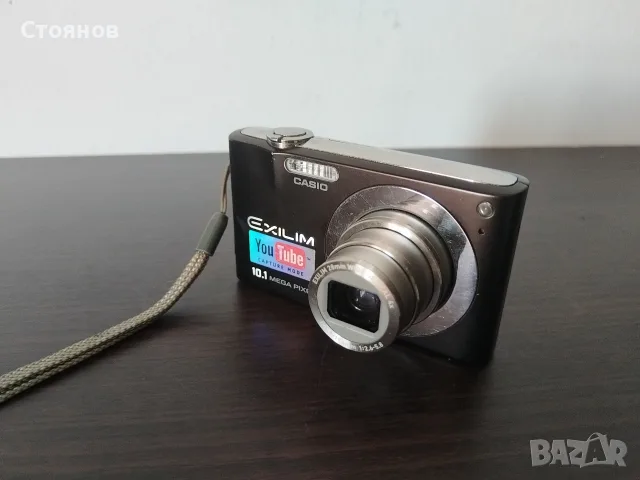 Камера CASIO EXILIM EX-Z100 10.1MP You Tube CAPTURE MODE, снимка 4 - Фотоапарати - 55340382