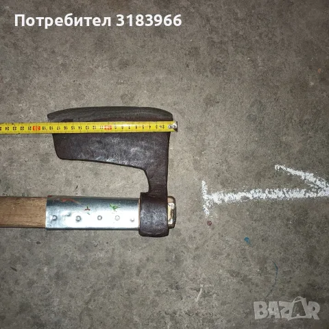 голяма брадва № 1 18 см чело , снимка 2 - Градински инструменти - 55332486