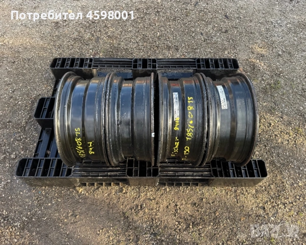 4бр.Оригинални джанти 15цола 4x100 за Renault Modus,Nissan Micra,Dacia, снимка 11 - Гуми и джанти - 54010913