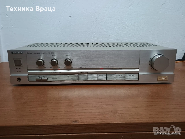 Technics SU-600. Перфектно техническо и почти такова визуално състояние. Изпращам видео. 