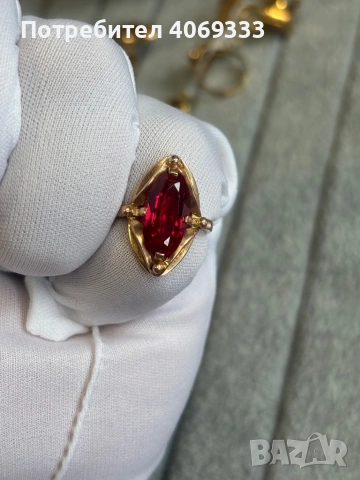 Руски златен пръстен 4.5 гр 14 карата(583), снимка 4 - Пръстени - 54175506