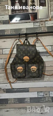 Louis Vuitton -дамска раница , снимка 7 - Чанти - 55686718