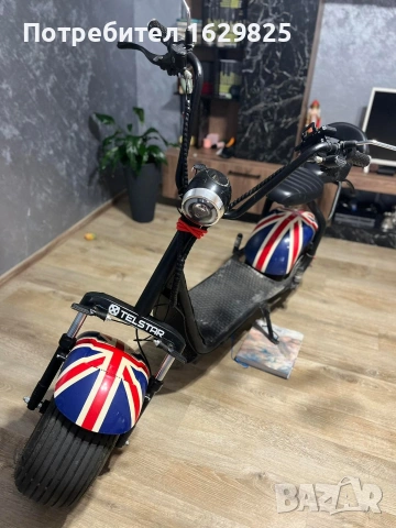 Електрически скутер Харлеу, снимка 5 - Велосипеди - 54143172