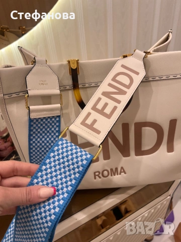 Чанта Fendi Tote bag, снимка 2 - Чанти - 54494640