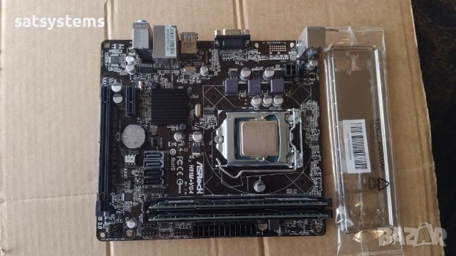 Дънна платка ASRock H81M-VG4 R2.0 Socket LGA1150, снимка 5 - Дънни платки - 54579663