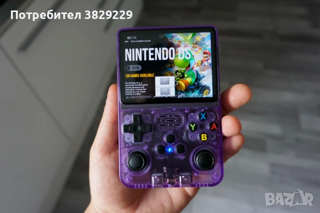 Портативна конзола R36S 64GB 3.5 Inch IPS HD 16000+ игри, снимка 2 - Други игри и конзоли - 54598106