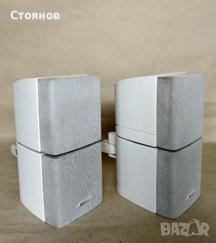Чифт оригинални бели колонки BOSE Double Cube