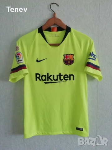 Barcelona Messi Nike 2018/2019 оригинална шампионска тениска фланелка екип Меси Барселона , снимка 2 - Тениски - 43369931