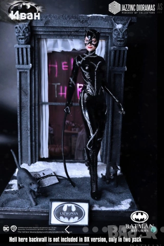Фигура на Жената котка/Catwoman (1992 Batman Returns) DX ⅙ scala - нови и запечатани !, снимка 9 - Колекции - 54374668