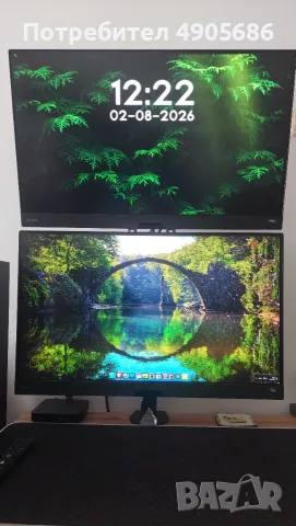 Гейминг монитор BenQ - Mobiuz EX2710Q, 27", 165Hz, 1ms, FreeSync