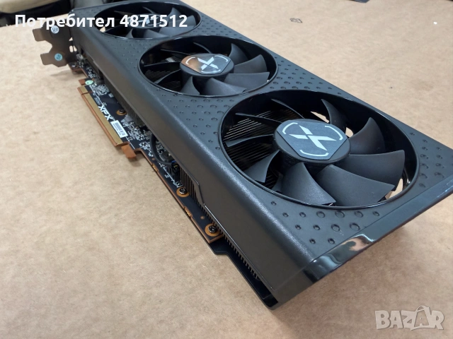 Видеокарта 6600XT XFX Speedster QICK 308, 8Gb DDR6, снимка 4 - Видеокарти - 55100346