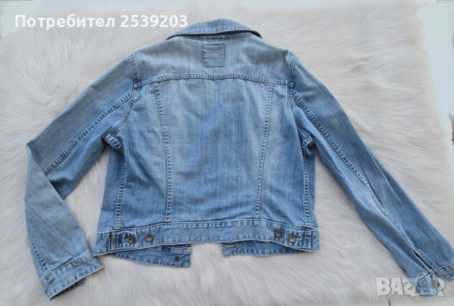 Дънково яке H&M размер ХЛ , снимка 7 - Якета - 54011174