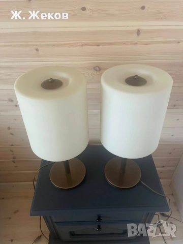 Две стилни настолни лампи, снимка 5 - Настолни лампи - 54252769