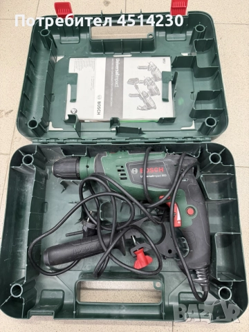 Bosch UniversalImpact 800 – 800W Ударна бормашина с куфар , снимка 3 - Бормашини - 55526288