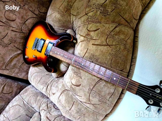 Китара VINTAGE-VRS 100 ( sunburst ) Wilkinson hardware, снимка 10 - Китари - 54495622