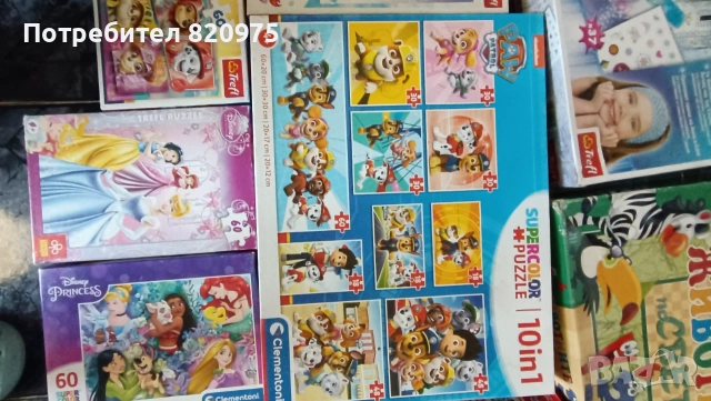 Голям лот от пъзели и игри за деца на 4+, снимка 3 - Игри и пъзели - 55047661