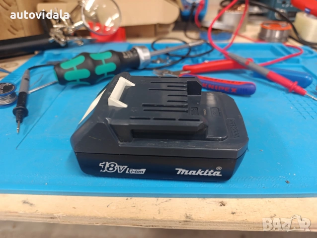 3Ah Професионално рециклирана батерия Makita BL1813G – 18V, снимка 5 - Винтоверти - 55018185
