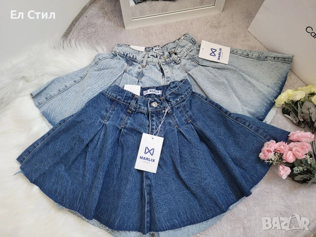 ⚜️Дамска дънкова пола 21€ , снимка 4 - Поли - 53979281