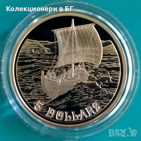 5  ДОЛАРА 1999 ГОДИНА ❗️PROOF❗КАНАДА