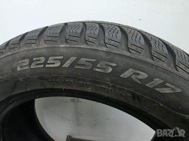 4бр зимни гуми 225/55/17 PIRELLI L05723 , снимка 6 - Гуми и джанти - 54640152