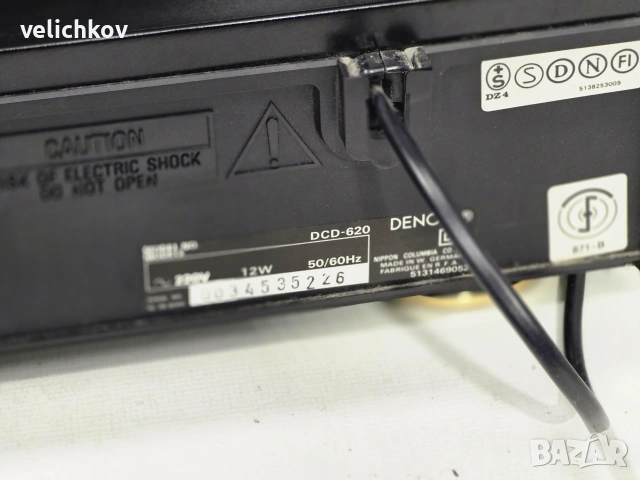 🇯🇵 МУЗИКАЛНА ПРЕЦИЗНОСТ! CD Player Denon DCD-620 – Истински Стерео Класик! 🔥🇯🇵🚀, снимка 8 - Ресийвъри, усилватели, смесителни пултове - 55006358