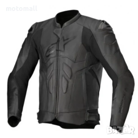 Кожено яке ALPINESTARS DUSK BLACK, снимка 2 - Аксесоари и консумативи - 54481715