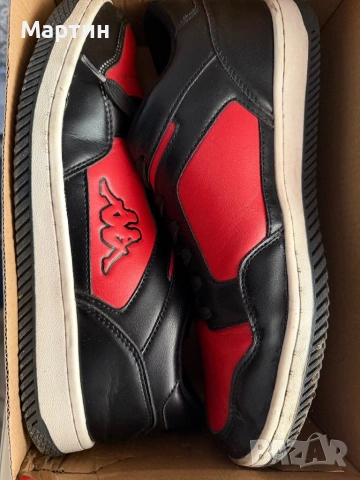 Kappa red/black men shoes 