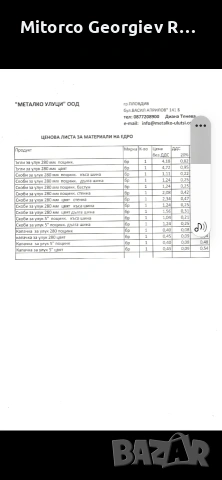продавам на едро аксесоари за метални улуци , снимка 7 - Строителни материали - 54091899