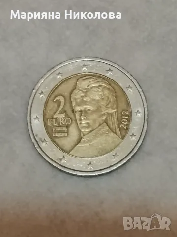 2 евро 2012 година Австрия 