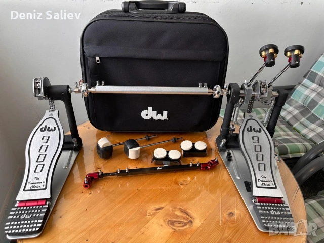 DW 9000 double pedal 