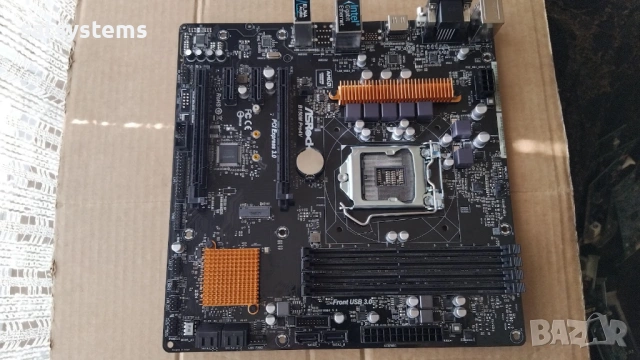 Дънна платка ASRock B150M Pro4V Socket LGA1151, снимка 5 - Дънни платки - 54567118