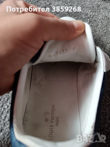 Оригинални Louis Vuitton Paris sneakers – естествена кожа , снимка 6 - Маратонки - 54439188