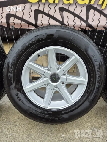 Джанти Borbet 17 цола 6х114.3 , 8j , et20, 255/65/17 Nissan, снимка 3 - Гуми и джанти - 54450164