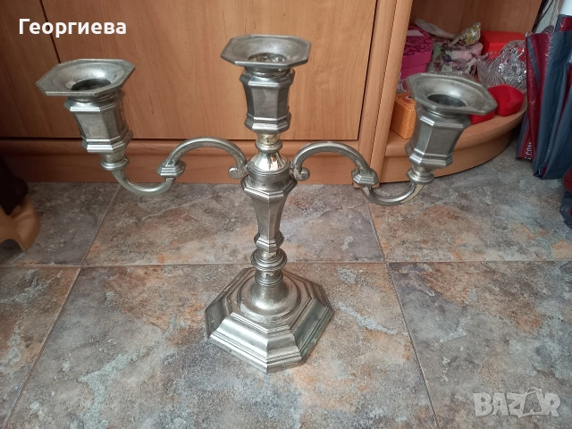 Свещеник от метална сплав 
