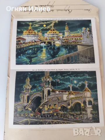 Необикновена пощенска картичка папка от САЩ 1928г., снимка 5 - Филателия - 55340391