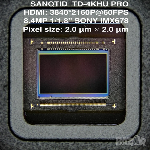 4K HDR 60FPS HDMI+UVC Dual Video Output SONY IMX678 дигитална индустриална 4K камера за микроскоп, снимка 8 - Камери - 54918977