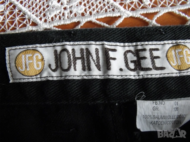 Дънки JOHN F. GEE тъмнозелено 