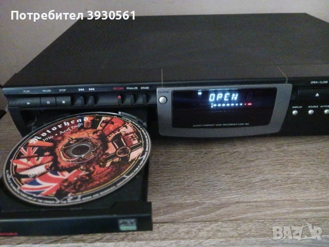 philips cd player cdr 760, снимка 4 - Ресийвъри, усилватели, смесителни пултове - 54389385
