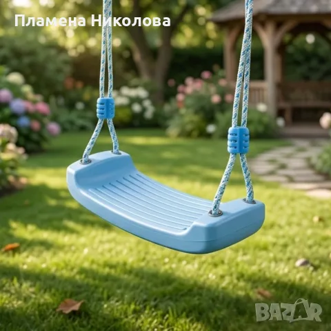 Детска градинска люлка – здрава, безопасна и регулируема до 75 кг, снимка 2 - Детски люлки - 55624666
