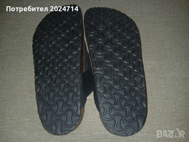 Чехли De Fonseca естествен велур 38, снимка 3 - Джапанки - 55233819