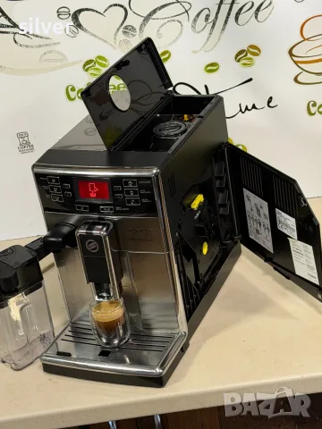 Кафемашина кафе автомат Saeco PicoBarista с гаранция, снимка 3 - Кафемашини - 55506510
