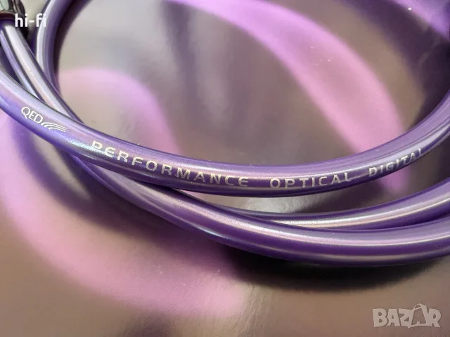 QED Performance Optical Digital Toslink Interconnect / Оптичен аудио кабел, снимка 5 - Ресийвъри, усилватели, смесителни пултове - 55472752