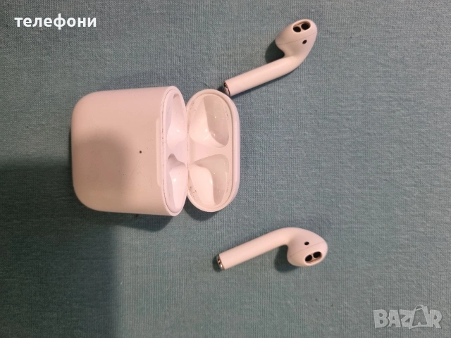 apple airpods първа или втора генерация, снимка 4 - Bluetooth слушалки - 54370570