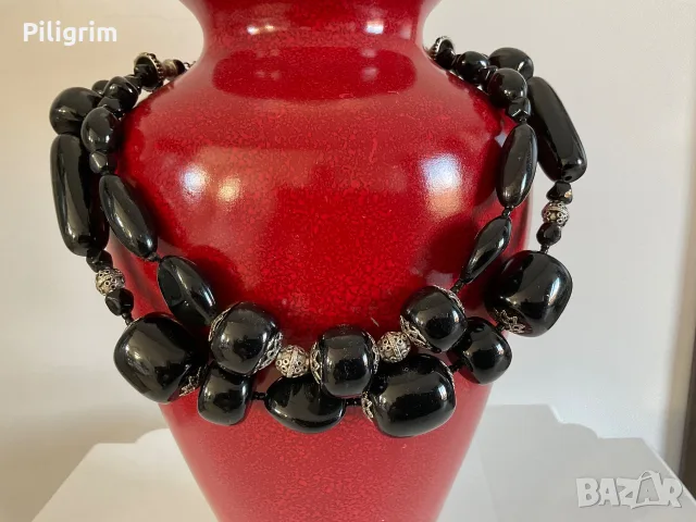 Огърлица с бижута, statement jewelry.