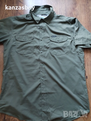 Columbia Short Sleeve Men's Shirt - страхотна мъжка риза НОВА БЕЗ ЕТИКЕТИ Л, снимка 9 - Ризи - 55180103